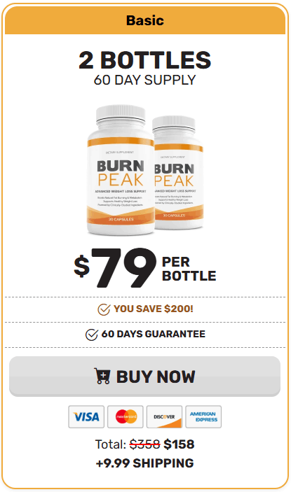 Buy BurnPeak 1 Bottle